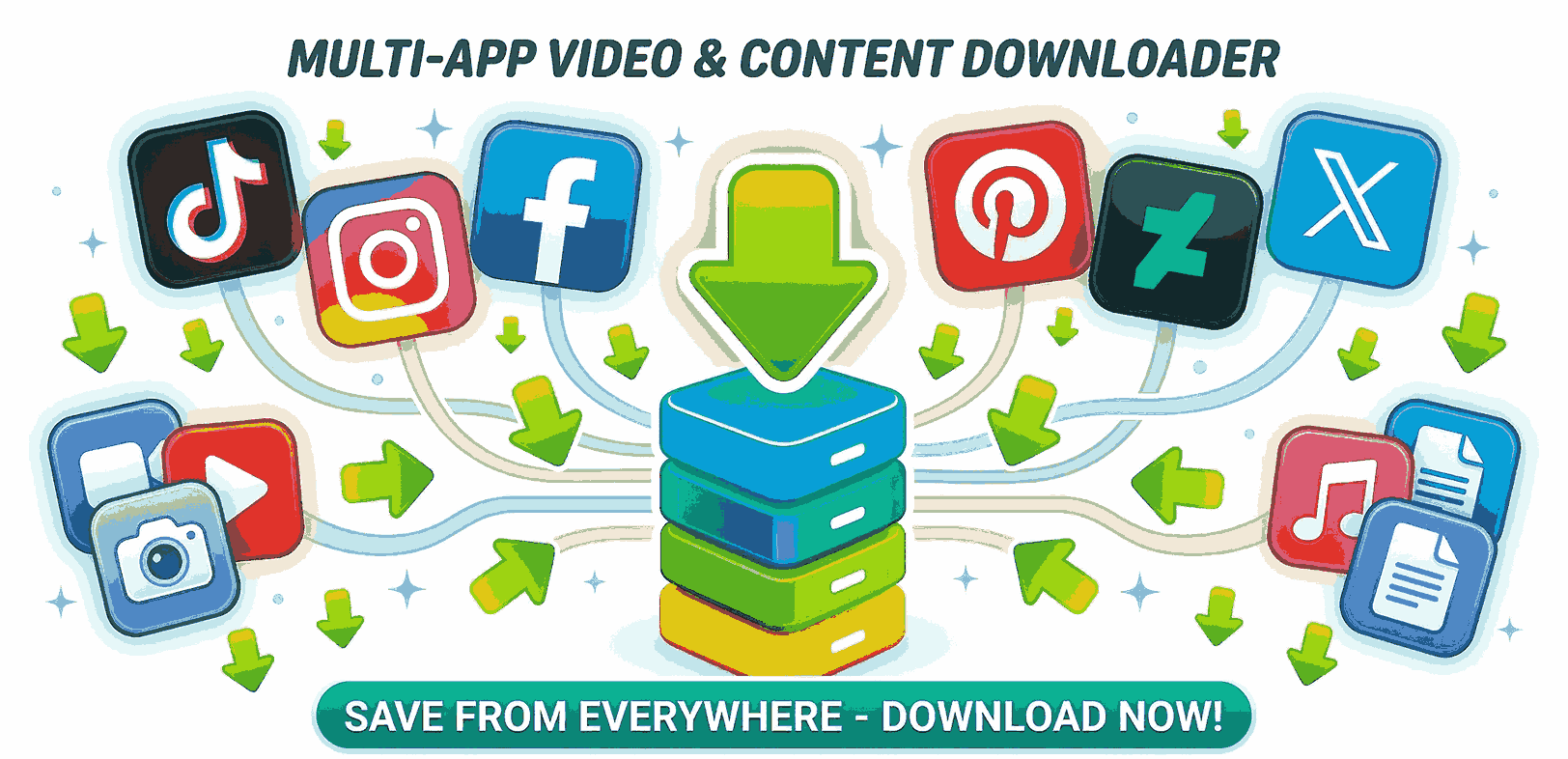 Social Media Saver App